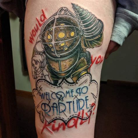 101 Original Bioshock Tattoo Designs You Need To See Outsons Men S Fashion Tips And Style