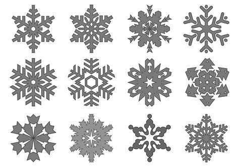 Snowflake Clipart Svg 2277 Crafter Files Free Svg Library