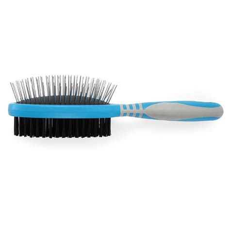 Ancol Ergo Grooming Double Sided Brush For Dogs Feedem
