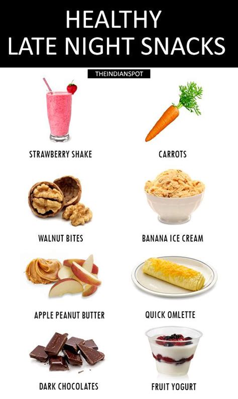 The Best Healthy Snacks To Eat At Night Best Recipes Ideas And