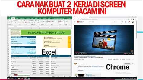 Manage and improve your online marketing. CARA NAK BUAT 2 KERJA DI SCREEN MONITOR KOMPUTER DALAM SATU MASA ~ "Tidak ada pemberian ibu bapa ...