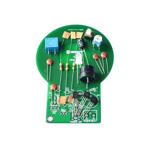 Diy Kit Metal Detector Kit 18650 Usb Power Bank Case Dc 3v 5v 60mm Non