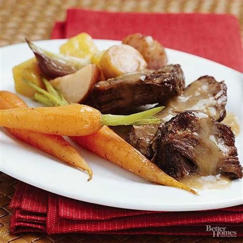 Pair this prime rib roast recipe with our prime rib rub and you've got a knock out holiday meal. Pot Roast with Root Vegetables | Recipe | Slow cooked ...