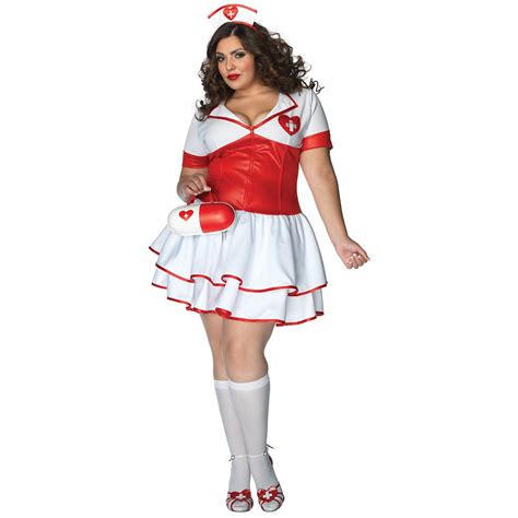 Naughty Nurse Nightengale Plus Size Adult Costume Plus Size 1x 2x