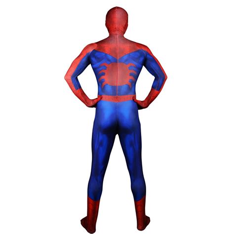 ultimate spider man costume 3d original movie superhero costume spiderman fullbody zentai suit