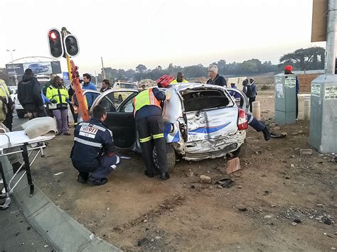 Pretoria Crash Leaves Man Seriously Injured