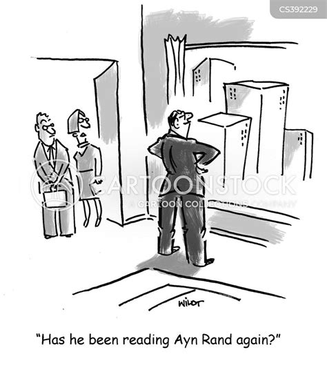 Ayn Rand Cartoons And Comics Funny Pictures From Cartoonstock