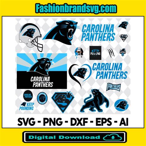 Carolina Panthers 1 Svg Nfl Team Svg Panthers Svg