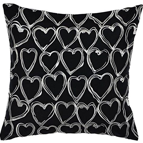 Betsey Johnson Betseys Boudoir Embroidered Heart Pillow 50 Found On
