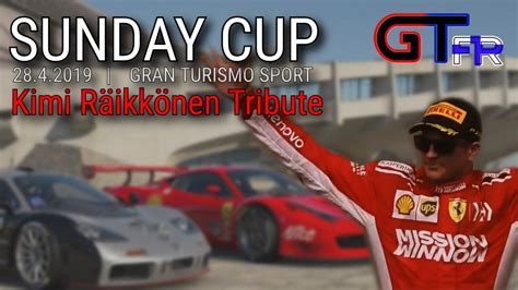 LIVE GT Finland Racers Kimi Räikkönen Tribute Sunday Cup 1 3