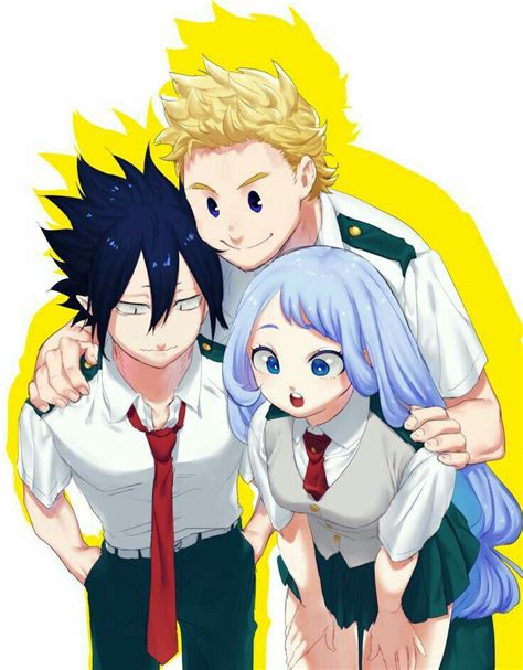 Mirio Togata And Tamaki Amajiki And Nejire Hadou My Hero Hero Academia