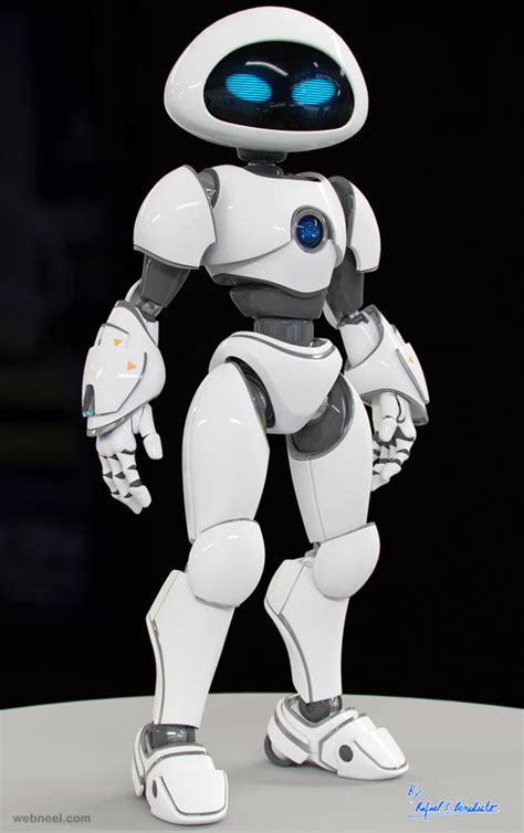 50 Best 3d Robot Character Designs And Futuristic 3d Models