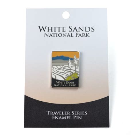 White Sands Np Traveler Pin Shop Americas National Parks