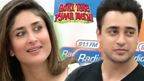 Kareena Kapoor Khan And Imran Khan Promote Gori Tere Pyaar Mein At Radio City Youtube