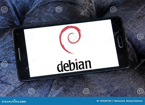 Debian Computer Operating System Logo Editorial Photo Cartoondealer