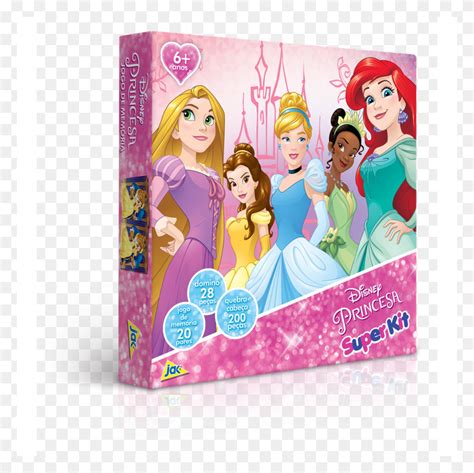 Super Kit Princesas Embalagem Cartoon Figurine Person Human Hd Png Download Flyclipart
