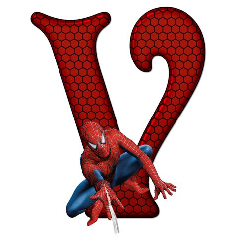 Alfabeto Homem Aranha Para Imprimir