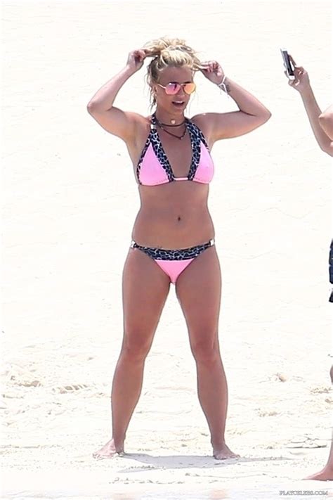 Britney Spears Paparazzi Pink Bikini Photos Playcelebs Net