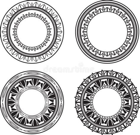 Ornate Medallions Stock Vector Illustration Of Pattern 6737826