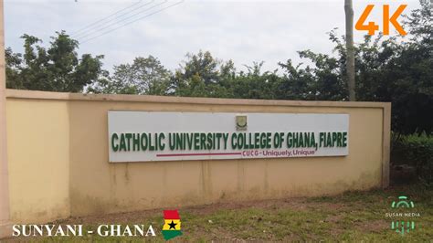 Catholic University College Of Ghana Cucg Fiapre Sunyani Walk Tour 4k