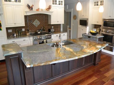 Are you bored of the typical kitchen countertop materials such as marble or granite? Countertop Material Options - HomesFeed