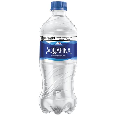 Aquafina Pure Unflavored Water 20 Fl Oz Bottle Brickseek