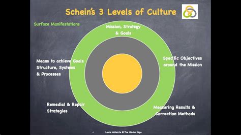 Scheins 3 Levels Of Culture Youtube