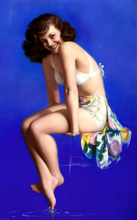 Twinkle Toes Illustration By Rolf Armstrong 20th Century Man