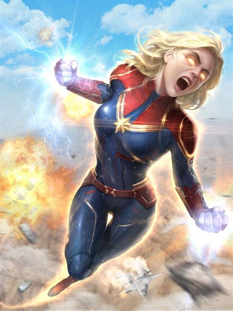 Captain Marvelcaptain Marvel Movie Captain Marvel Wallpaper Captain