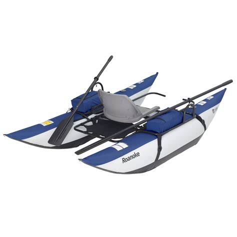 Inflatable Kayak Pontoon Boat Raft Oars River Rating
