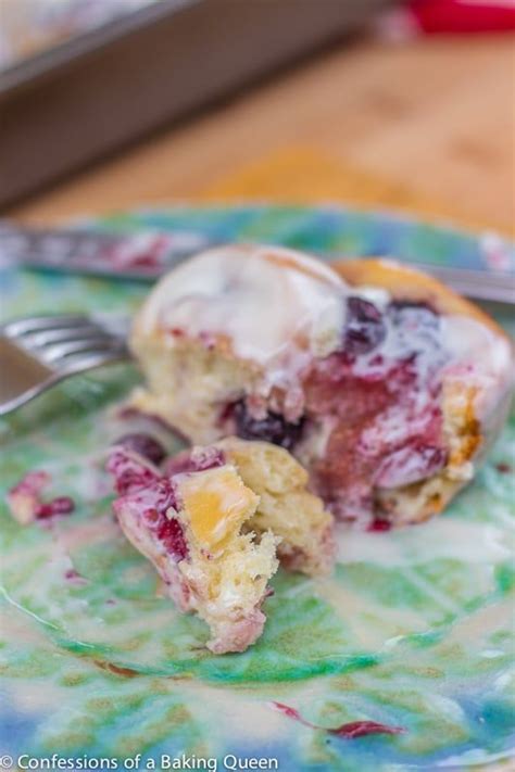 Berry Sweet Rolls Delicious Recipe Confessions Of A Baking Queen