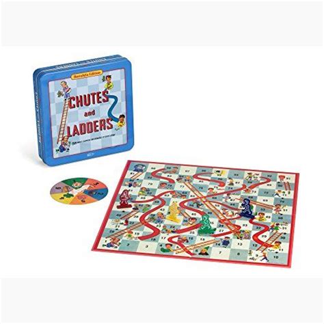 Chutes And Ladders Deluxe Board Game In Classic Nostalgia Deluxe