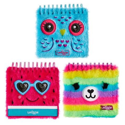 Fluffy Faces Jotter Smiggle Uk Cute School Supplies Stationary
