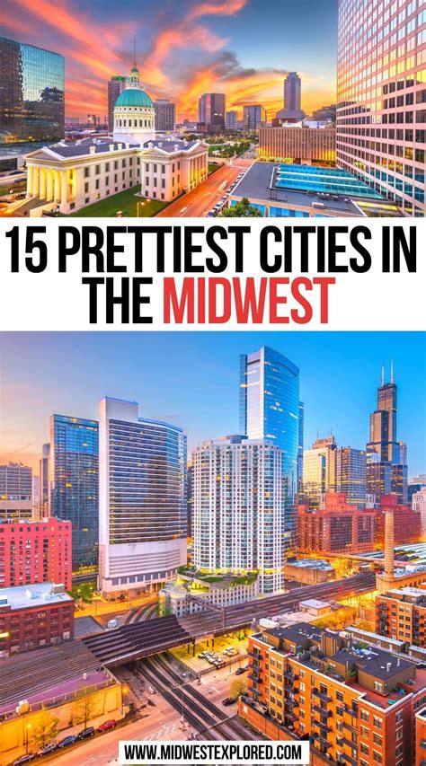 15 Prettiest Cities In The Midwest In 2021 Midwest Travel Midwest