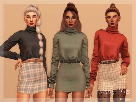 The Sims Resource Sweater Fall Collection Tp363