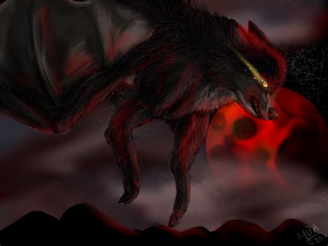 Demon Wolf By Airokat On Deviantart