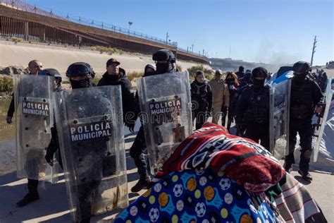 Migration Border Juarez Chihuahua Mexico El Paso Texas United