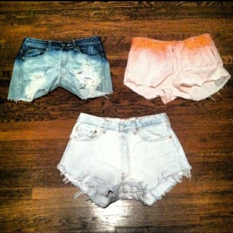 Bleached Diy Shorts Pretty Outfits Cute Outfits Pretty Clothes Diy