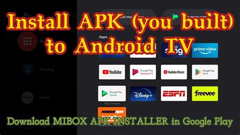How To Install Apk To Android Tv From Usb Sonytclphilips Youtube