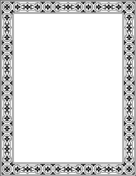 Victorian Border Clipart Celtic Frames And Borders Dungeons And Dragons Frame Png Download