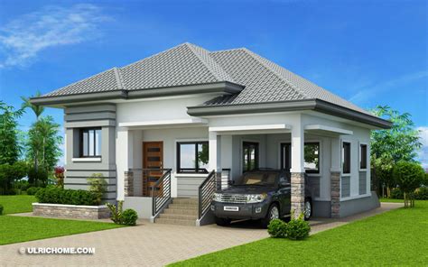 Modern Bungalow House Design With Three Bedrooms Ulric Home