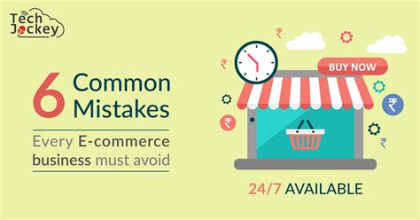 Six Common Mistakes Every E Commerce Business Must Avoid E Commerce