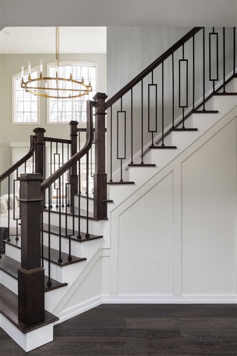 Virginia Gut Remodel Transitional Staircase Dc Metro By Devon