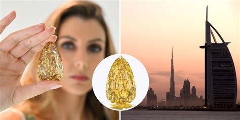 Dubai Unveils The Worlds Largest Flawless Canary Diamond Valued At