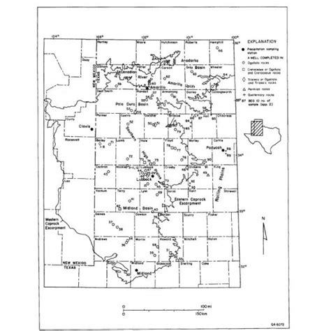 Ogallala Aquifer Southern High Plains Texas And New Mexico