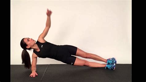 Plank Elbow With Rotation Youtube
