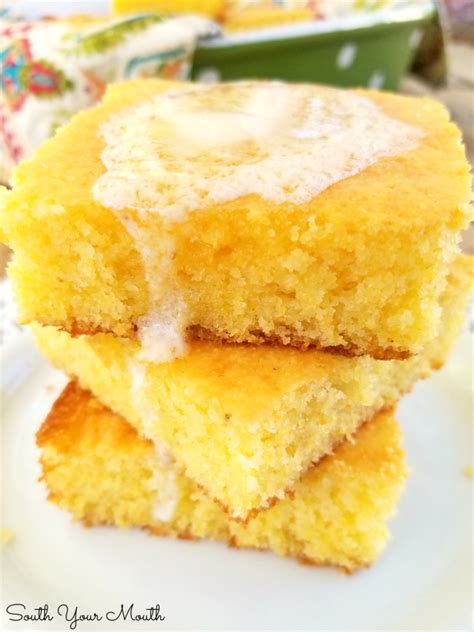 The sour cream helps make the cornbread moist and it cuts the sweetness some. Jiffy Hot Water Cornbread Recipe / Mama N Em S Hot Water ...