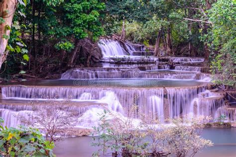 Huay Mae Kamin Waterfall Srinakarin National Park Kanchanaburi