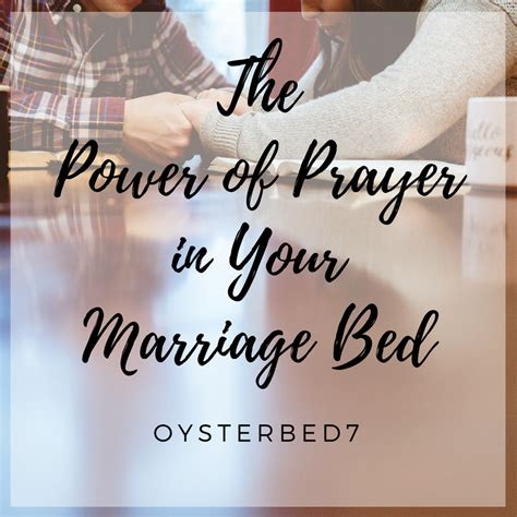 The Power Of Prayer In Your Sex Life • Bonny S Oysterbed7