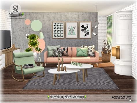 Sims 4 Cc Custom Content Clutter Decor Furniture Simcredibles